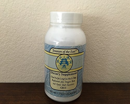 Chai Hu Jia Long Gu Mu Li Tang Concentrate Extract 100 Capsules Treasure of East