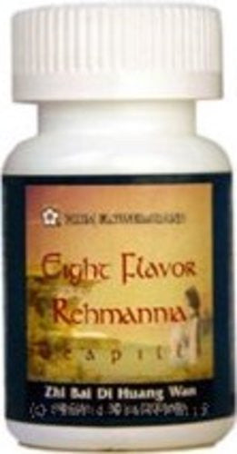Eight Flavor Rehmannia (Zhi Bai Di Huang Wan), 200 ct, Plum Flower