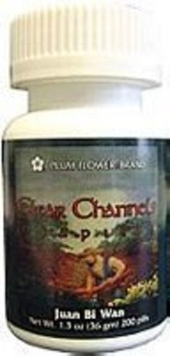Clear Channels Teapills (Juan Bi Wan), 200 ct, Plum Flower