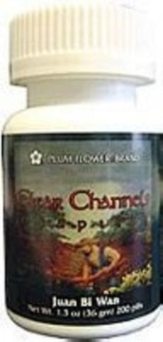 Clear Channels Teapills (Juan Bi Wan), 200 ct, Plum Flower
