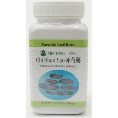 Chi Shao Yao-paeonia Rubra Radix (Red)100gm Granules Per Bottle by Min Tong