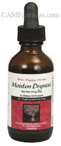 Blue Poppy- Moisten Dryness 2 oz