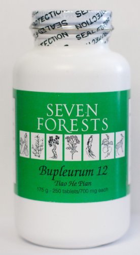 Bupleurum 12 By Seven Forests - 250 Tablets - 700 Mg. Each