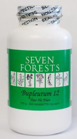 Bupleurum 12 By Seven Forests - 100 Tablets - 700 Mg. Each