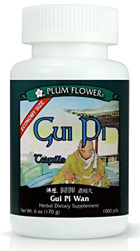 Gui Pi (Gui Pi Wan) Economy Size,1000 Ct, Plum Flower 6.0 Oz