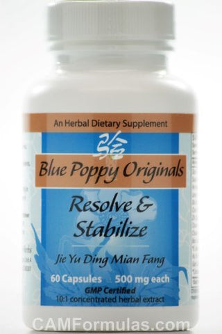 Blue Poppy- Resolve and Stabilize 180 caps