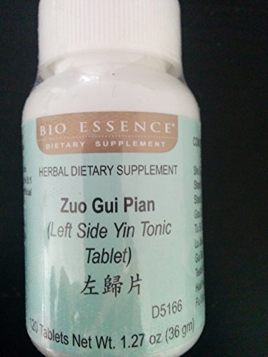 Zuo Gui Pian (Left Side Yin Tonic Tablet)120 Tablets Net Wt 1.27 Oz (36 Gm) Take 5-7 Tablets Each Time, 2-3 Times a Day
