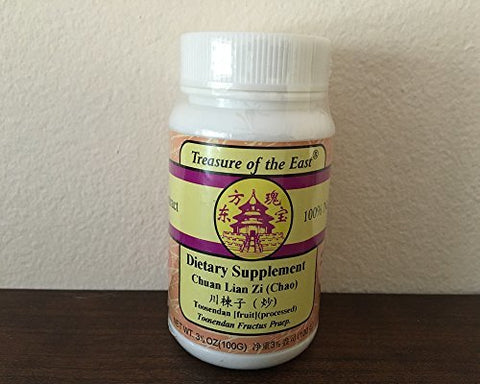 Chuan Lian Zi (Chao)- Toosendan Fruit (Processed) Concentrated Granules 100g Treasure of East