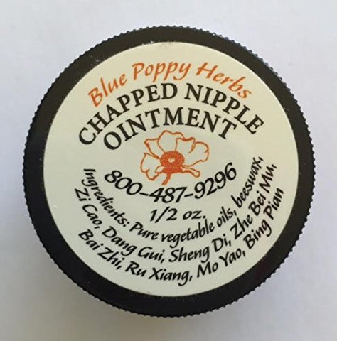 Chapped Nipple Ointment 1/2 Oz By Blue Poppy