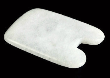 Corrugated white Stone Needle Scraping Plate